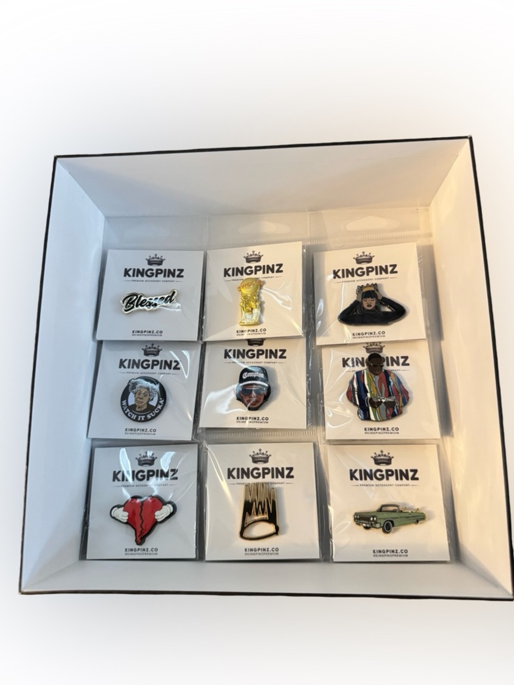 🔥 LIVE SHOW: KingPinz Enamel Pins! Hip-Hop & Pop Culture Grails 🎤 - Picture 5 of 6